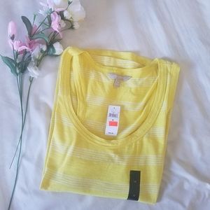 LAST CHANCE Yellow Striped Tank